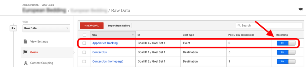 google analytics goals screenshot 6