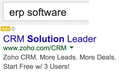 Google quality score search mismatch keyword